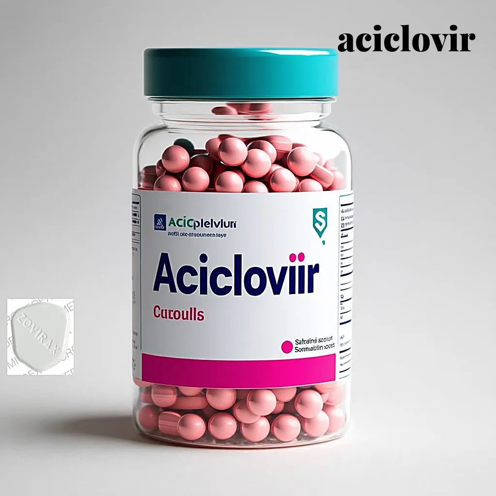 Aciclovir comprimidos venta libre